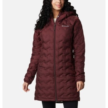 Columbia Delta Ridge Long Down, Chamarras Vino Para Mujer | 587109-KOQ